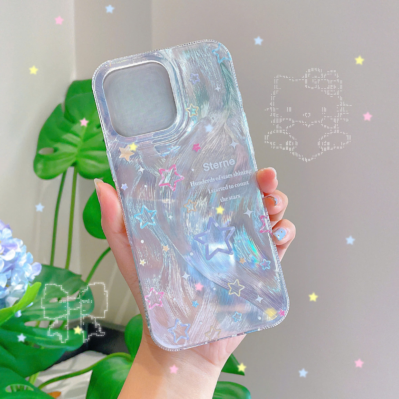 ** Ốp iPhone 11 6.1 vân sóng ánh bạc