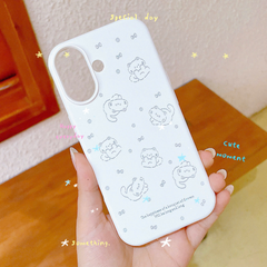 ** Ốp iPhone 17 silicon chống bẩn in hình