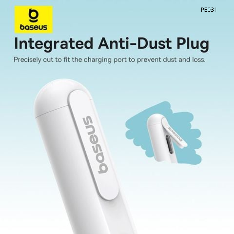 [C] ** Bút cảm ứng Baseus Smooth Writing 3 wire charing stylus Active Wireless + Cable C