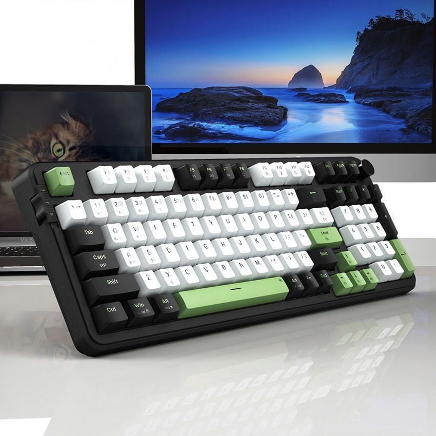 ** Bàn phím cơ Edra EK398W 3 in 1