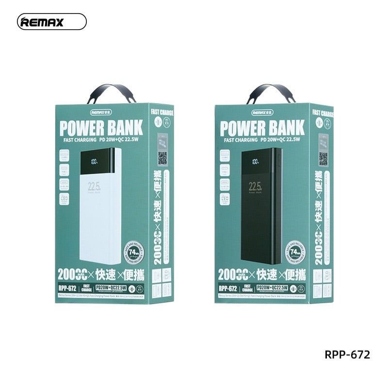 [C] ** Pin dự phòng Remax RPP672 20.000mAh