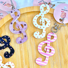 ** Móc khóa nốt nhạc chìa khóa