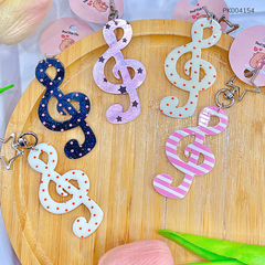 ** Móc khóa nốt nhạc chìa khóa