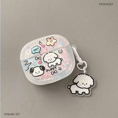 ** Case Airpods 1/2 dẻo cún Puppy