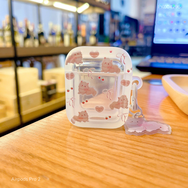 Case Airpods Pro 2 dẻo nhiều mèo Butterfly cat
