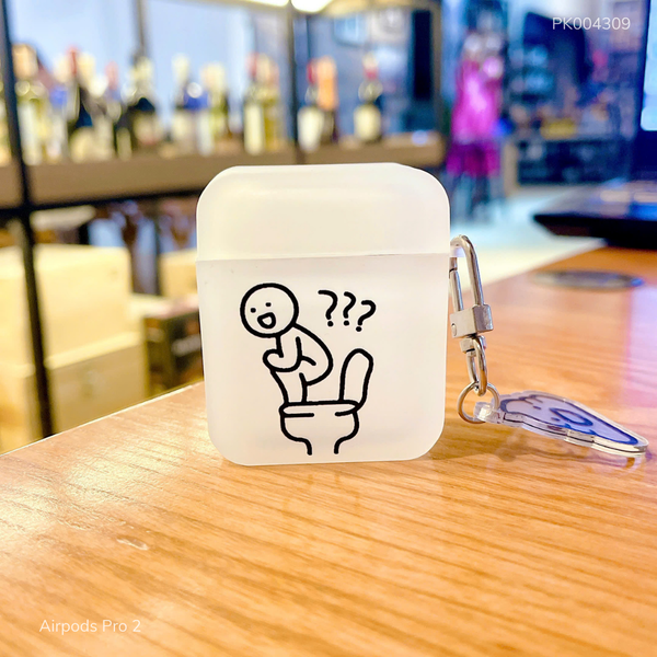 Case Airpods Pro 2 dẻo nhám hình ngộ nghĩnh