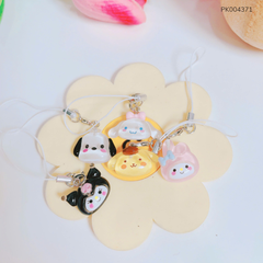 ** Dây đeo điện thoại mini nhựa nhiều hình