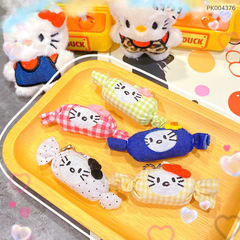 ** Móc khóa bông kẹo Hello Kitty