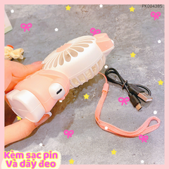 ** Quạt sạc điện Kitty Cute Fan
