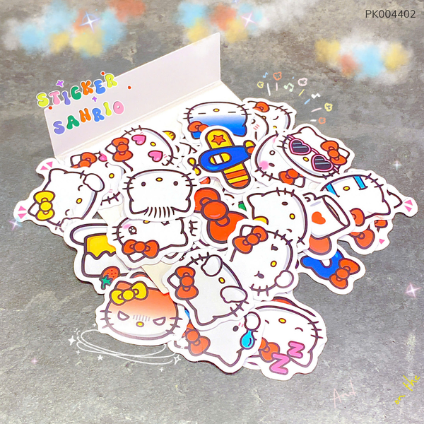 ** Set hình Sticker Hello Kitty nhiều hình