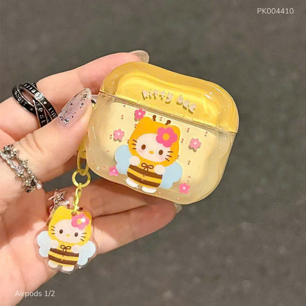 ** Case Airpods 1/2 dẻo Kitty Bee