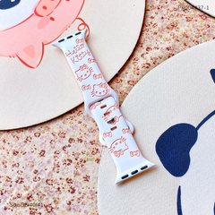 ** Dây Aw silicon khắc Hello Kitty 38/40/41