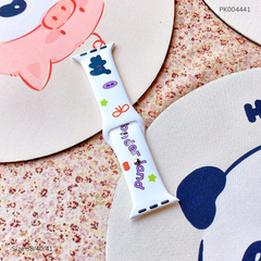 ** Dây Aw silicon cún đen Wonderland 38/40/41