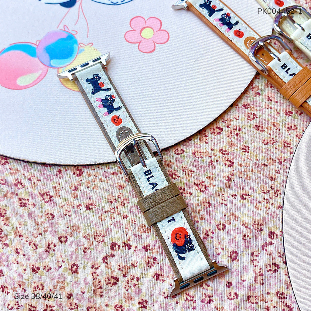 ** Dây Aw giả da Black cat 38/40/41