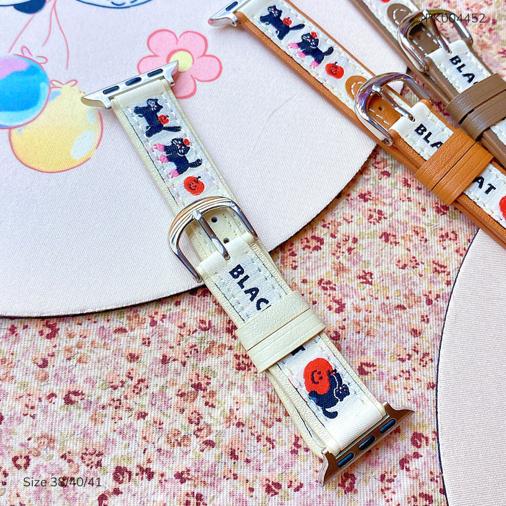 ** Dây Aw giả da Black cat 38/40/41