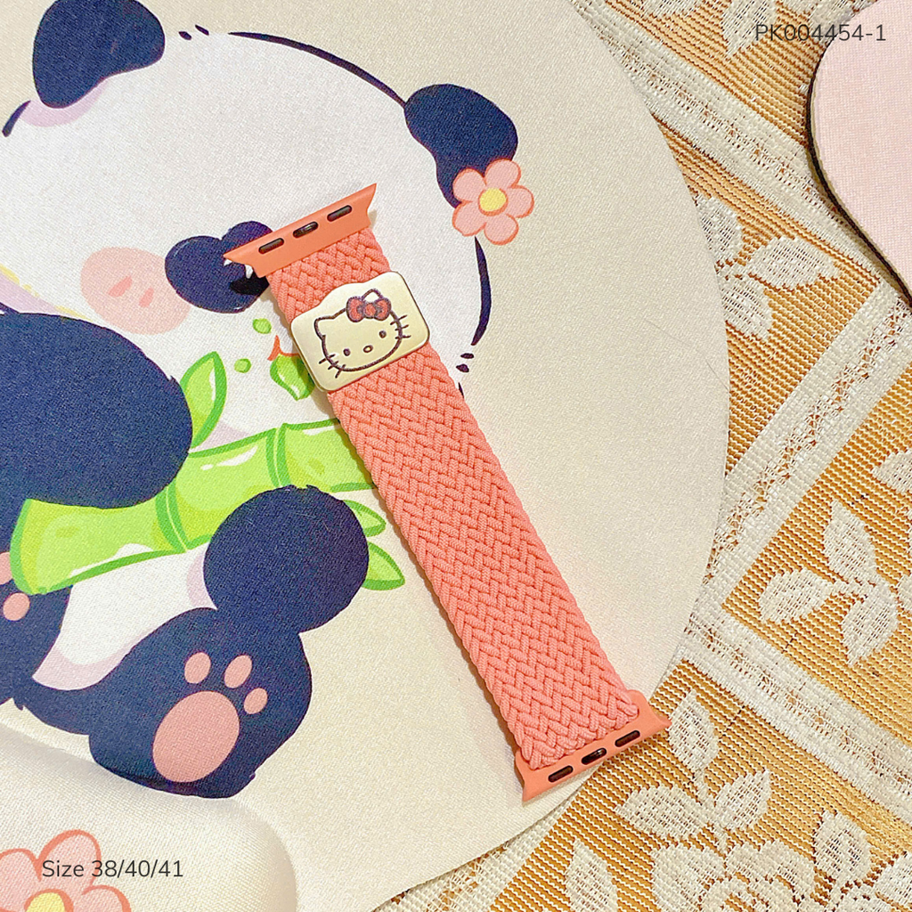 ** Dây Aw vải hít nam châm mặt Kitty nhiều màu