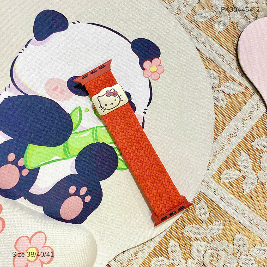 ** Dây Aw vải hít nam châm mặt Kitty nhiều màu