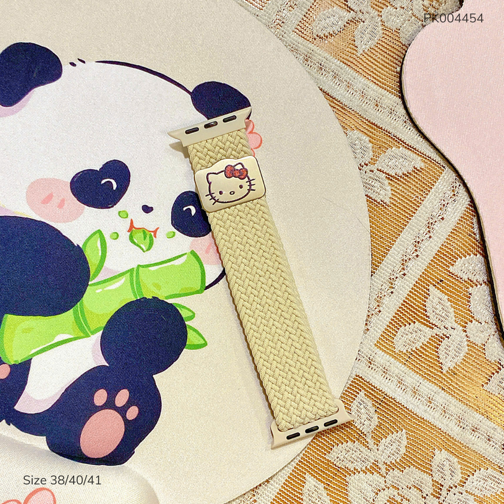 ** Dây Aw vải hít nam châm mặt Kitty nhiều màu