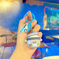 ** Móc khóa nồi cơm xám