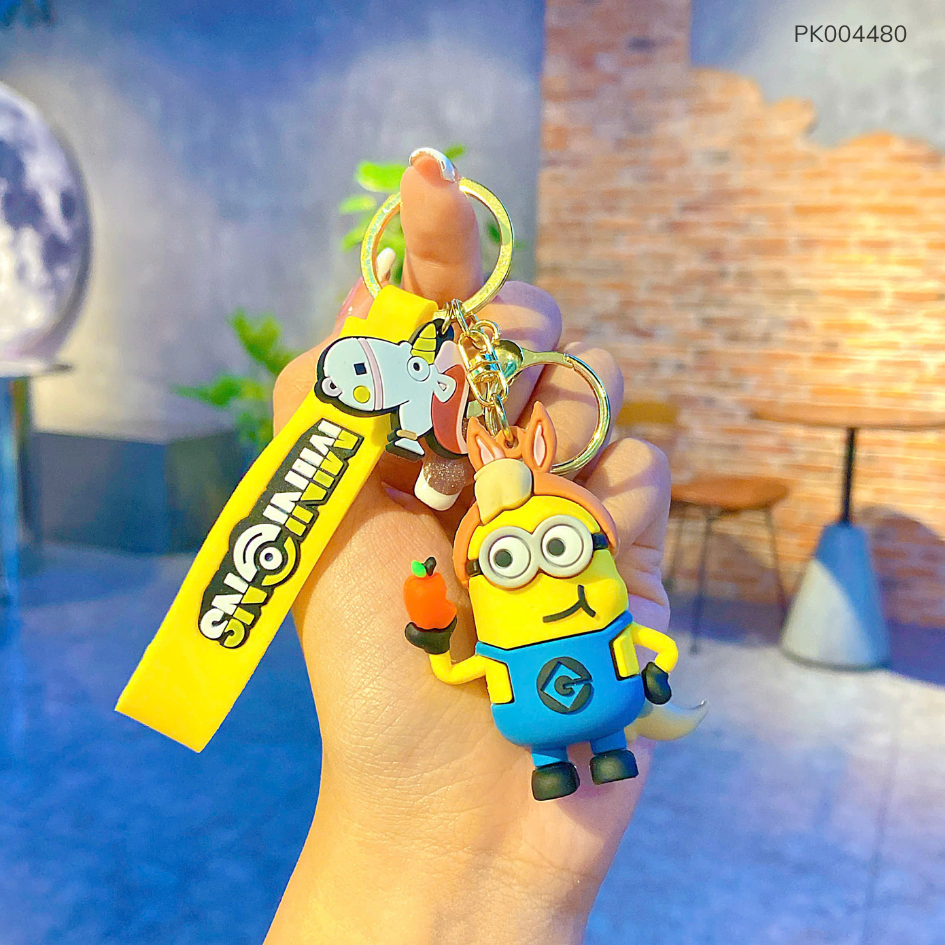 ** Móc khóa minion vàng nhiều hình