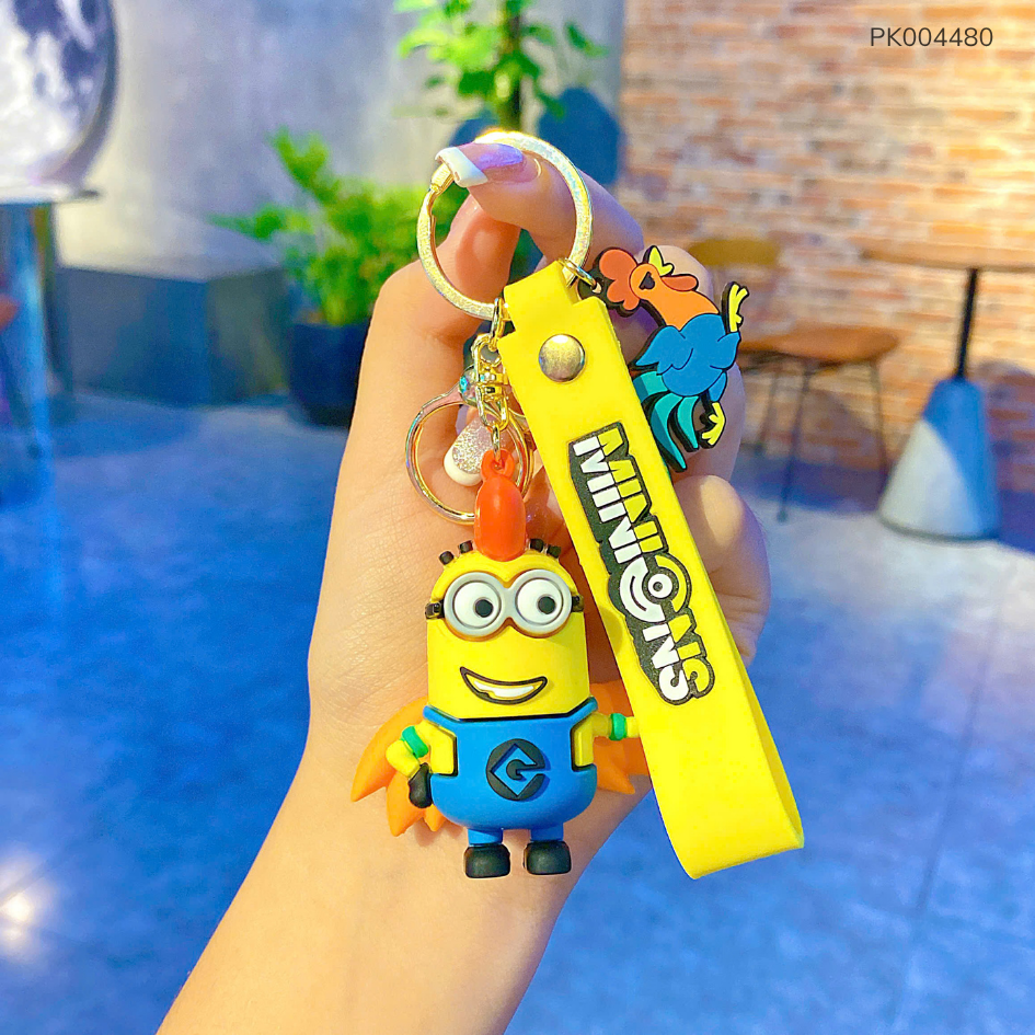 ** Móc khóa minion vàng nhiều hình