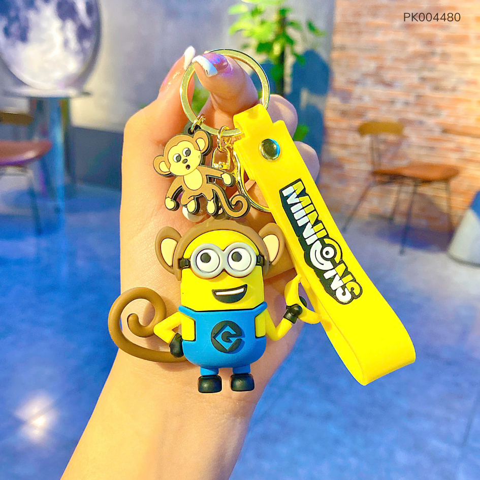 ** Móc khóa minion vàng nhiều hình