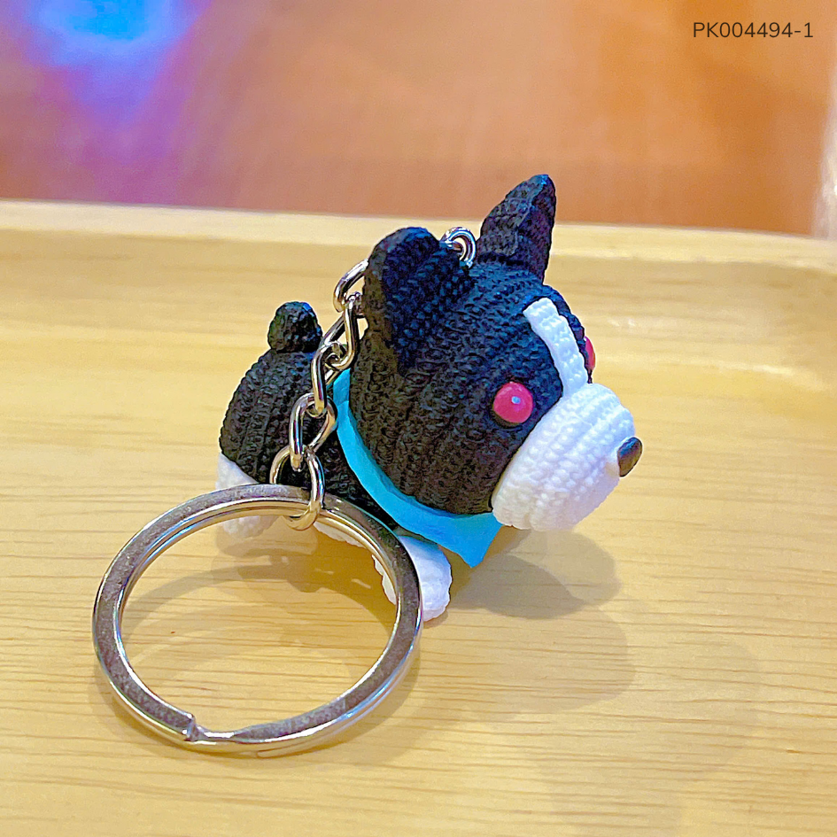 ** Móc khóa cún len nhiều hình