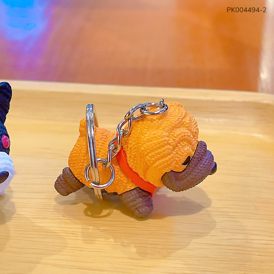 ** Móc khóa cún len nhiều hình