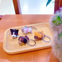 ** Móc khóa cún len nhiều hình