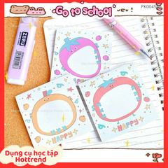 ** Giấy note vuông táo đỏ 50 tờ