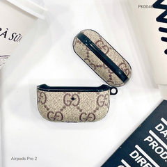** Case Airpods Pro 2 vân da thương hiệu