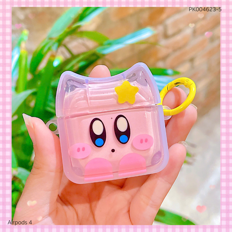 ** Case Airpods 4 nhựa dẻo tai mèo nhiều hình