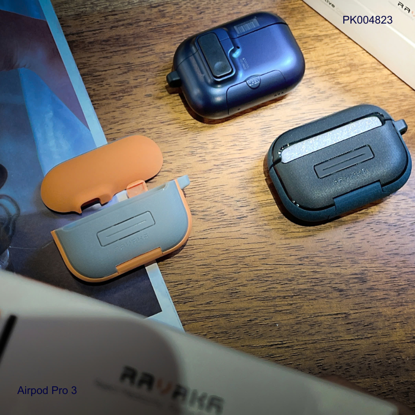 ** Case Airpods Pro 3 Ravaka Fun mã vạch