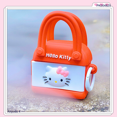 ** Case Airpods 4 dẻo túi xách Kitty đỏ
