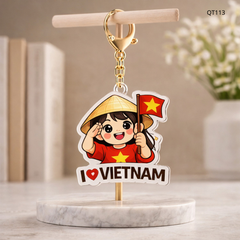 Quà tặng móc khoá 30/4 - 1/5
