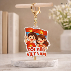 ** Quà tặng móc khoá 30/4 - 1/5