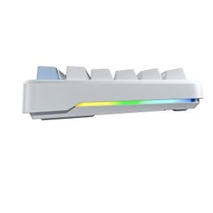 ** Bàn phím cơ có dây Aula Aula F87 Tím trắng, Blue Switch