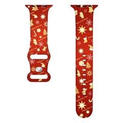 Dây AW Silicon Họa tiết Noel size 38