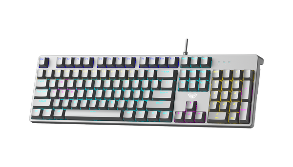 ** Bàn phím cơ Aula S2022 Pro xám, Red switch