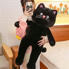 ** Gấu bông MÈO ĐEN LIẾC đứng 1M