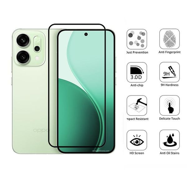 [C] ** Dán cường lực Reno 14 Full keo đen