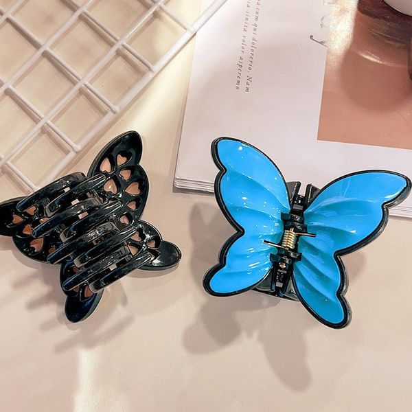 ** Kẹp càng cua hình bướm xanh