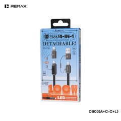 [C] Cáp 4 in 1 Remax CB03 100W 1.2m
