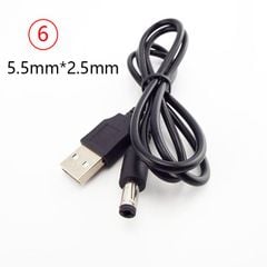 ** Cáp nguồn Usb 5V sang nguồn DC 5.5 x 2.5mm
