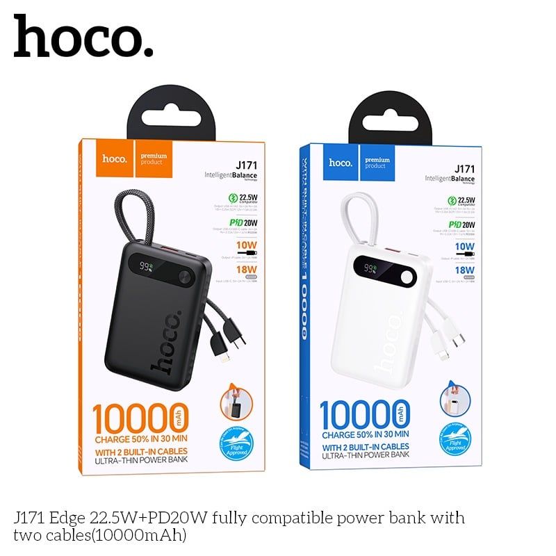 [C] ** Pin dự phòng Hoco J171 10.000mAh