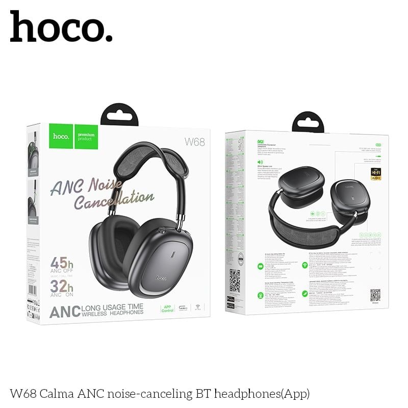 Headphone bluetooth Hoco W68 ANC
