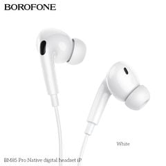 Tai nghe dây Borofone BM85 Pro cổng IP