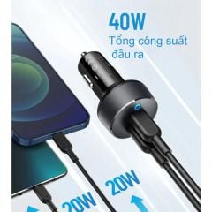 [C] ** Sạc xe hơi Anker A2724 2C 40W