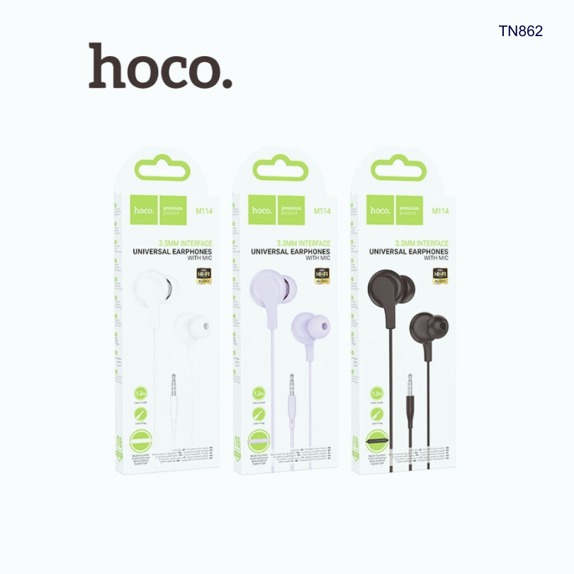 Tai nghe dây Hoco M114