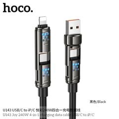 Cáp 4 in 1 Hoco U143 240W 1.2m
